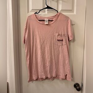 PINK Victoria's Secret Light Pink Tee with Pocket
